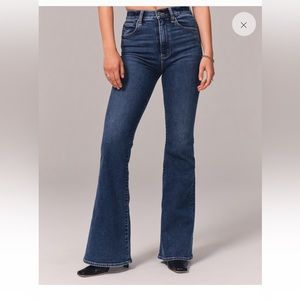 Abercrombie flare ultra high rise nwot size 28